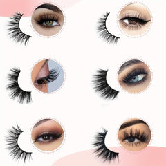 30 Pairs 20mm Mixed 3D Fluffy Volume False Eyelashes