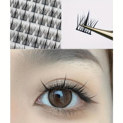 Palm Lashes Eyelash Extensions 90 Clusters C Curl Mixed Volume Individual Lashes