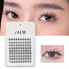 Palm Lashes Eyelash Extensions 90 Clusters C Curl Mixed Volume Individual Lashes