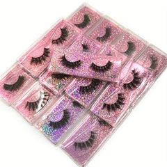 20 Pairs Natural Fluffy Wispy False Eyelashes 10 Styles Mixed Styles