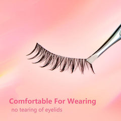 3 Pairs Natural Sun Flower Fairy Comic Eye Lashes