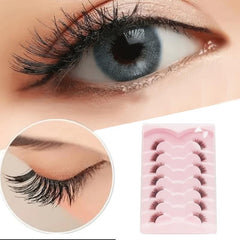 Wispy Faux Mink Lashes Fluffy Fairy Cat Eye Lashes Natural Style
