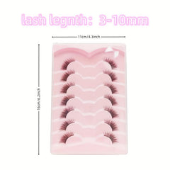 Wispy Faux Mink Lashes Fluffy Fairy Cat Eye Lashes Natural Style