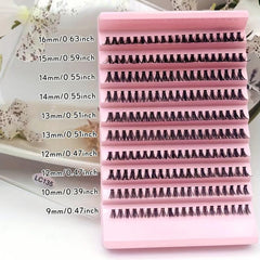 30P Cluster False Eyelashes Self Grafting DIY Lashes Extensions Makeup