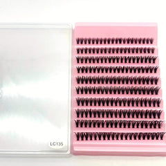30P Cluster False Eyelashes Self Grafting DIY Lashes Extensions Makeup
