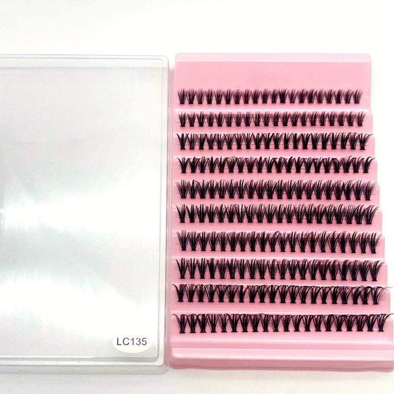 30P Cluster False Eyelashes Self Grafting DIY Lashes Extensions Makeup