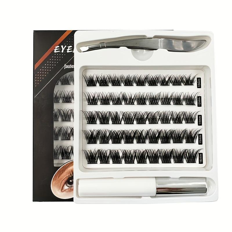 Thick Self Grafting Eyelashes Segmented Individual False Eyelashes