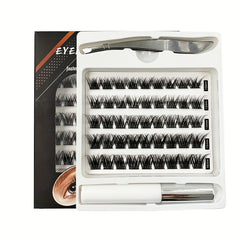 Thick Self Grafting Eyelashes Segmented Individual False Eyelashes