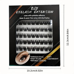 Thick Self Grafting Eyelashes Segmented Individual False Eyelashes