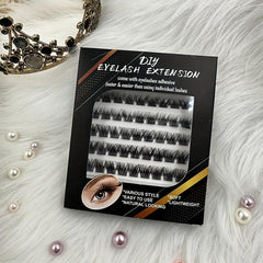 Thick Self Grafting Eyelashes Segmented Individual False Eyelashes