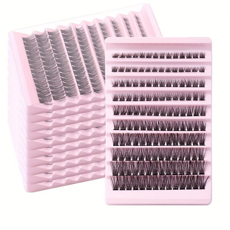 DIY Segmented False Eyelashes 8-16mm Short & Long Cluster Extension
