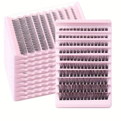 DIY Segmented False Eyelashes 8-16mm Short & Long Cluster Extension