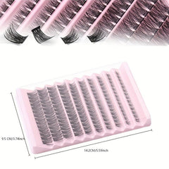 DIY Segmented False Eyelashes 8-16mm Short & Long Cluster Extension