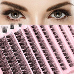 DIY Segmented False Eyelashes 8-16mm Short & Long Cluster Extension