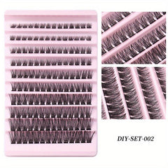 DIY Segmented False Eyelashes 8-16mm Short & Long Cluster Extension