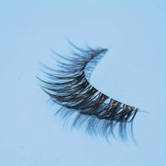 7 Pairs 14mm Crisscross False Eyelashes - Manga Lashes Extension for Cosplay