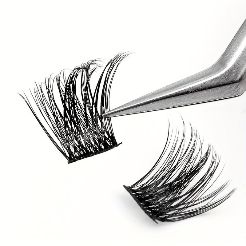 384pcs Lash Clusters DIY Extensions Natural C CurlING Wispy Lashes