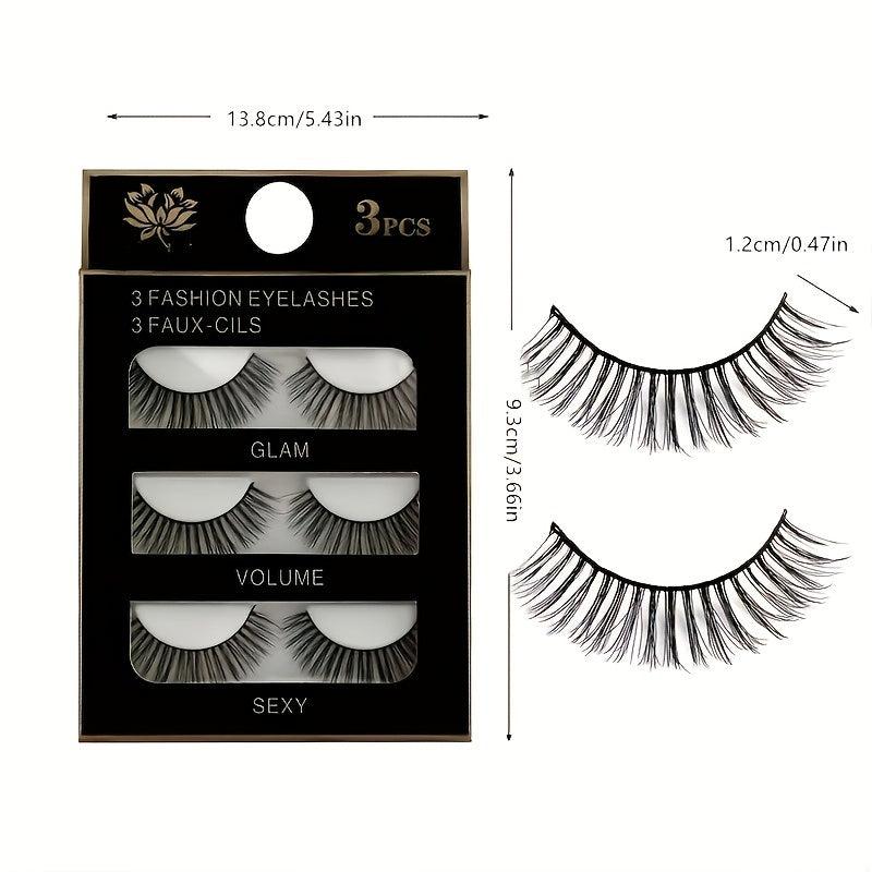 3D Band Manga Eyelashes for Girls and Women