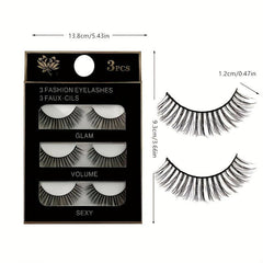 3D Band Manga Eyelashes for Girls and Women