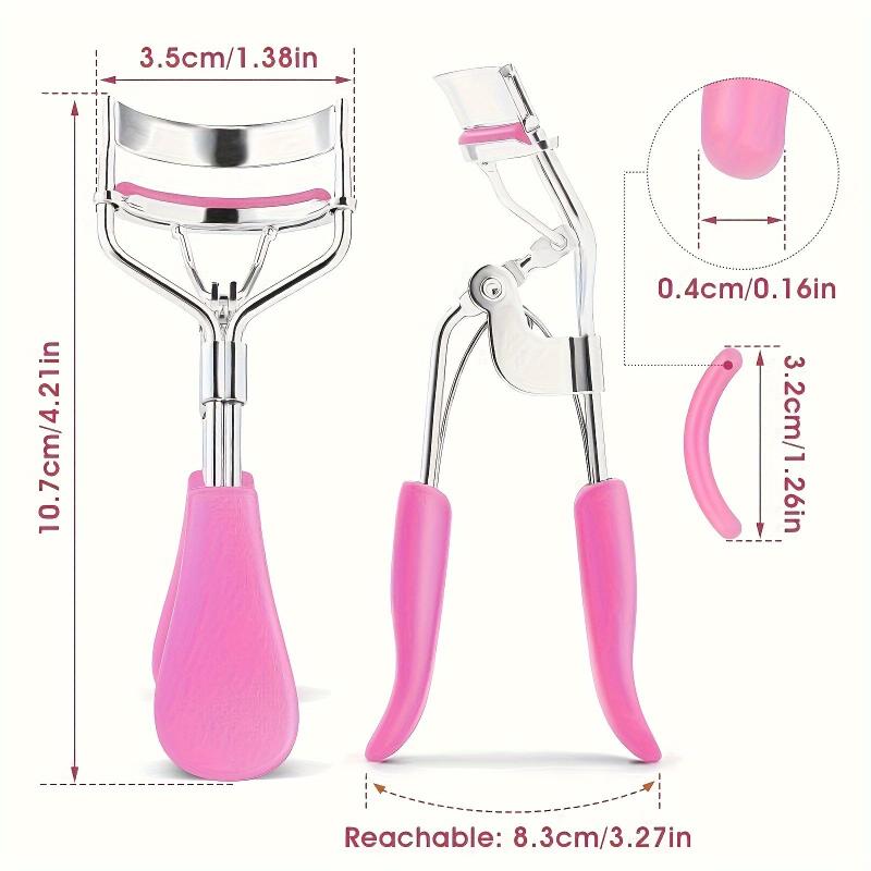 Gentle Eyelash Curler with Replacement Pad
