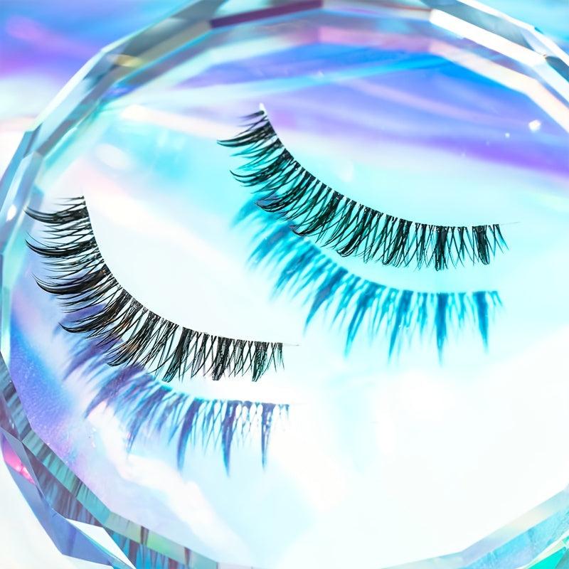 5 Pairs Spiky Manga Lashes Wispy Style Japanese Anime Cosplay Wear