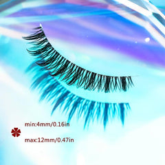 5 Pairs Spiky Manga Lashes Wispy Style Japanese Anime Cosplay Wear