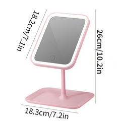 Portable LED Vanity Mirror with 3 Lighting Modes