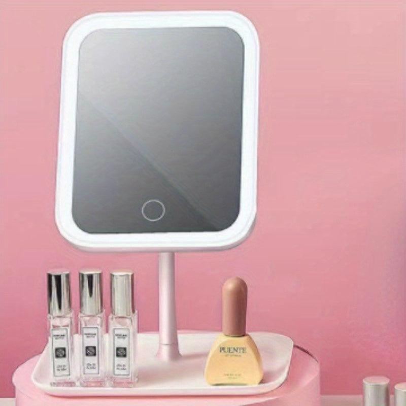 Portable LED Vanity Mirror with 3 Lighting Modes