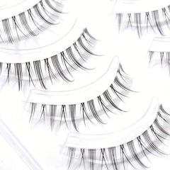 5 Pairs Manga Eyelashes Little Devil Cosplay Anime Eyelash Natural Look