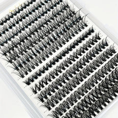 C Curling False Eyelashes Self Grafting Cluster False Eyelashes
