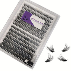 C Curling False Eyelashes Self Grafting Cluster False Eyelashes