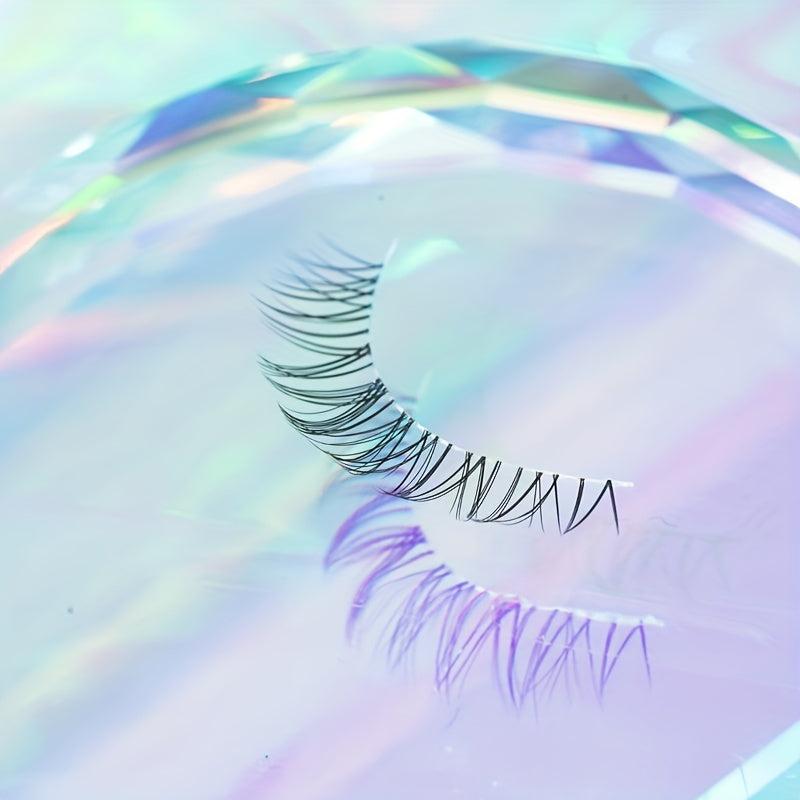 5 Pairs Natural Look Soft Reusable Eyelashes 10mm