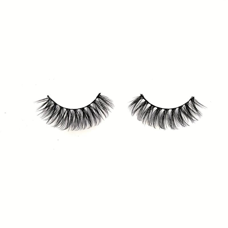 10 Pairs Fluffy False Eyelashes Natural Lightweight Lashes for Big Eye Makeup