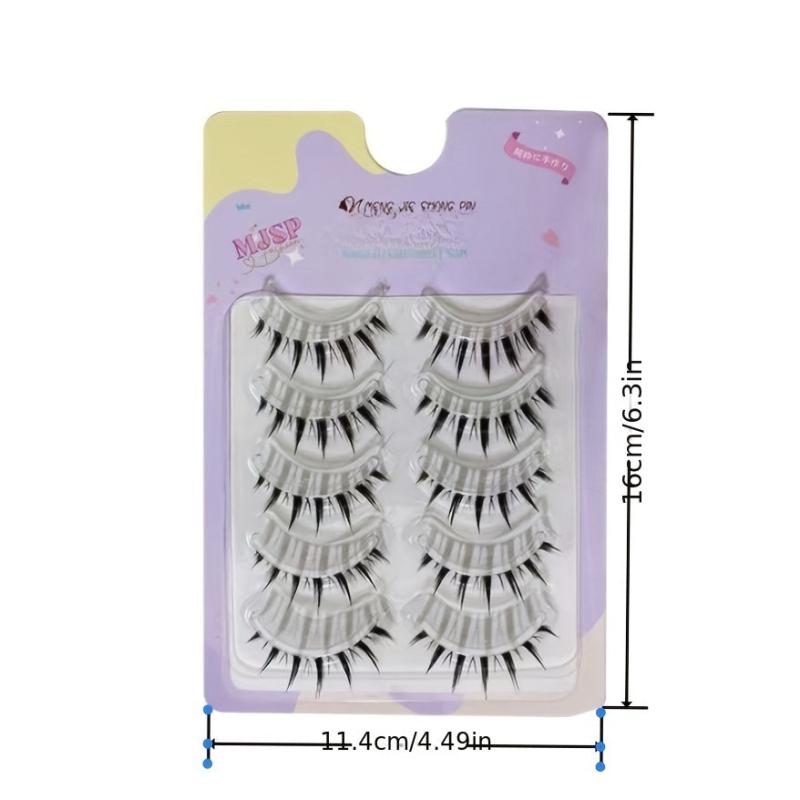 Thick False Eyelashes Littel Devil Style Natural False Eyelashes