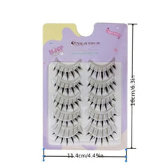 Thick False Eyelashes Littel Devil Style Natural False Eyelashes