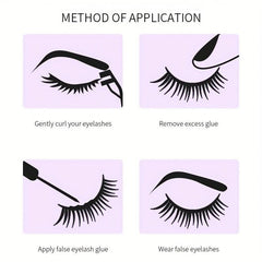 Little Devil Manga Lashes 5 Pairs Self Adhesive Extensions
