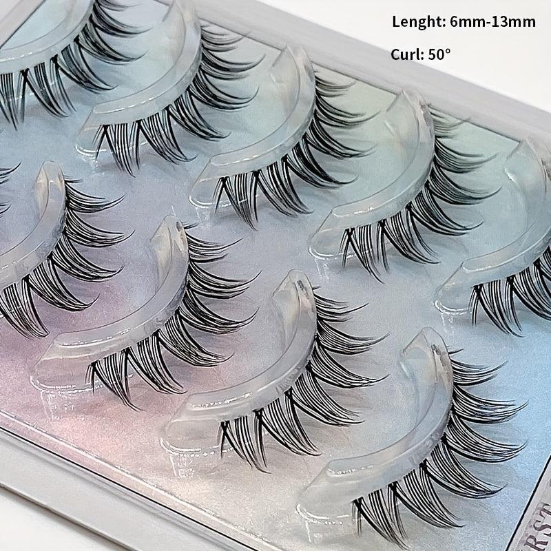 Little Devil Manga Lashes 5 Pairs Self Adhesive Extensions