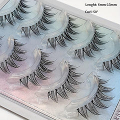 Little Devil Manga Lashes 5 Pairs Self Adhesive Extensions