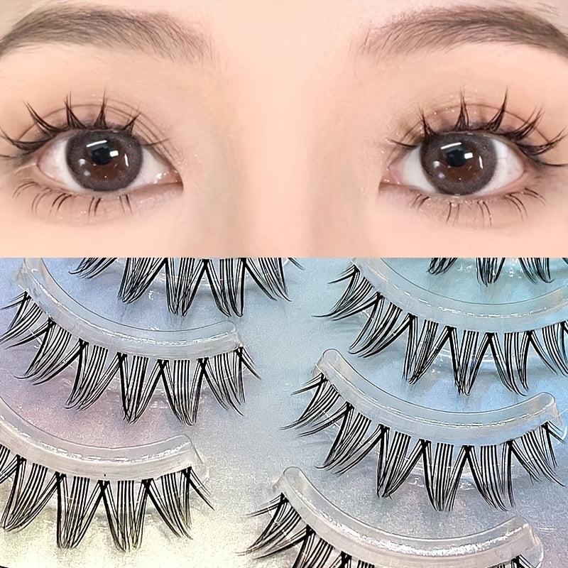 Little Devil Manga Lashes 5 Pairs Self Adhesive Extensions