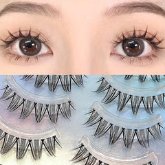 Little Devil Manga Lashes 5 Pairs Self Adhesive Extensions