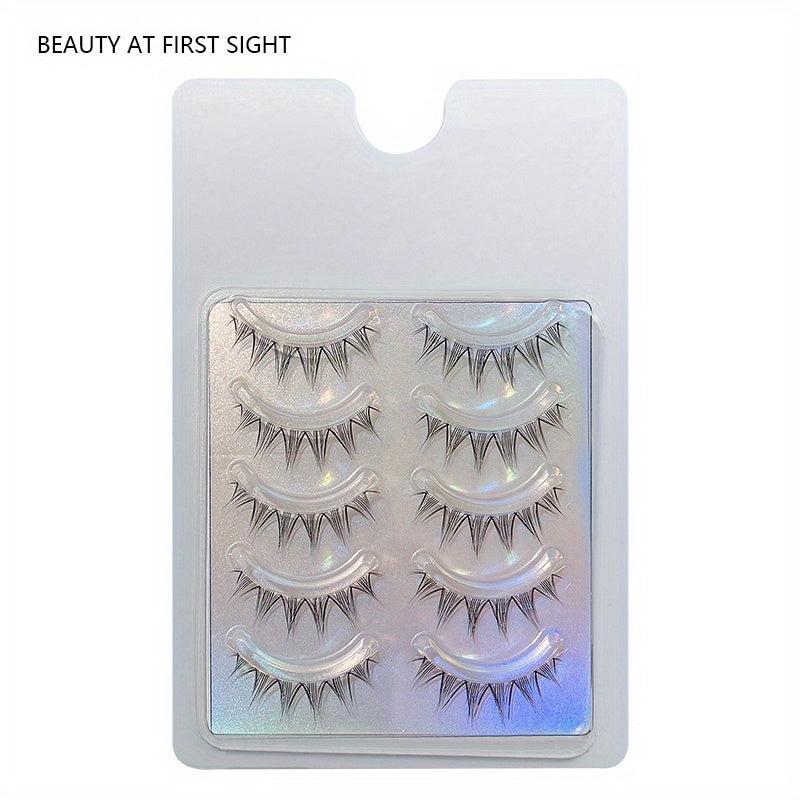 Little Devil Manga Lashes 5 Pairs Self Adhesive Extensions