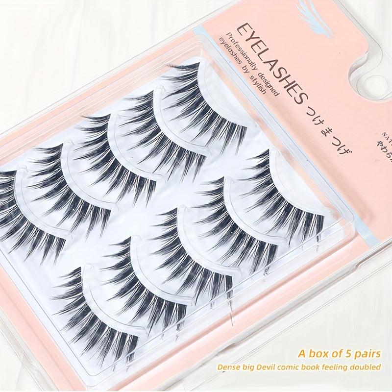 Comic Eye Cosplay Little Devil Style False Eyelashes