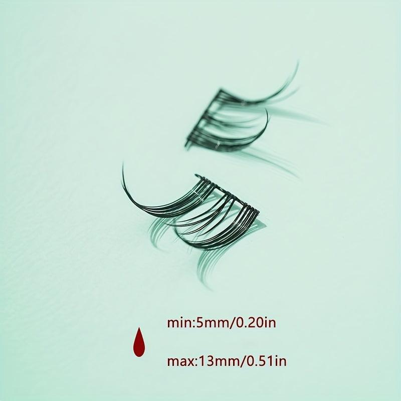DIY Wispy Soft Lash Clusters 5-13mm False Eyelashes