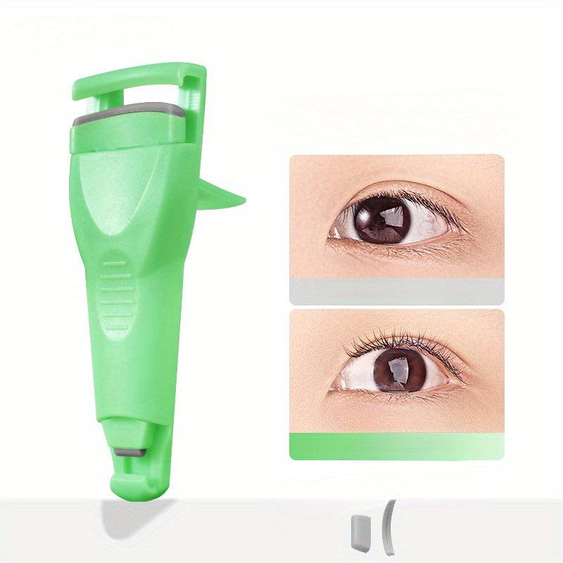 Portable Eyelash Curler For Women, Rubber Pads, Travel Cosmetic Tools