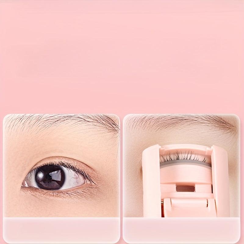 Portable Eyelash Curler For Women, Rubber Pads, Travel Cosmetic Tools