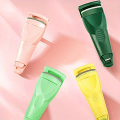 Portable Eyelash Curler For Women, Rubber Pads, Travel Cosmetic Tools