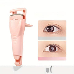 Portable Eyelash Curler For Women, Rubber Pads, Travel Cosmetic Tools