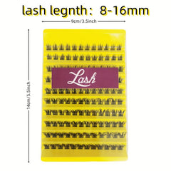 280pcs Cluster False Eyelashes DIY Self Grafting Wedding Makeup
