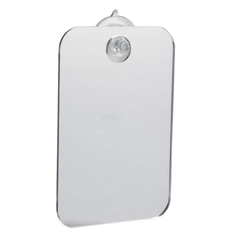 Portable Acrylic Mirror with Suction Cup for Makeup and Travel