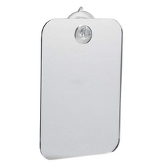 Portable Acrylic Mirror with Suction Cup for Makeup and Travel